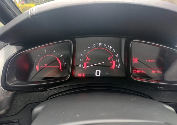 Citroen DS5 cena 44750 przebieg: 206044, rok produkcji 2014 z Małomice małe 79